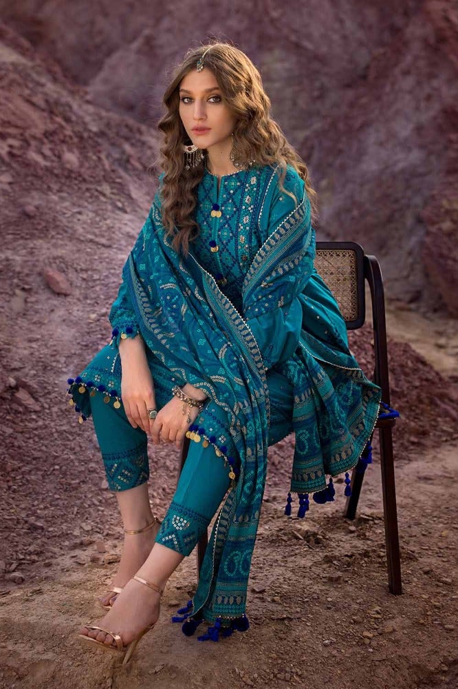 Gul Ahmed | Chunri Collection | BM-42009 - Official Gul Ahmed stockist in UK - Sakeena London