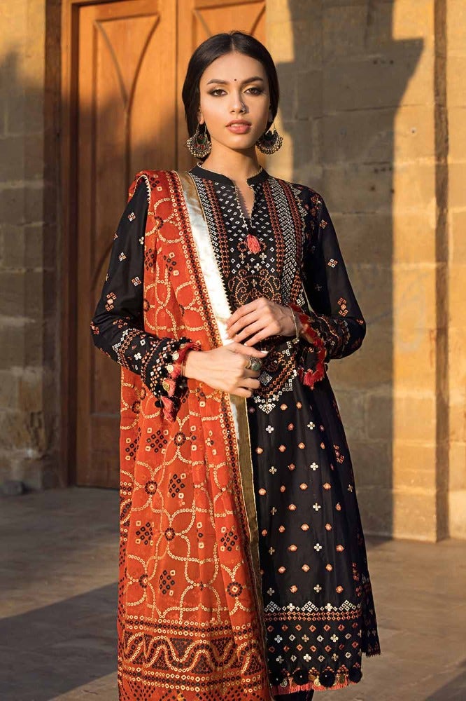 Gul Ahmed | Chunri Collection | BM-42011 - Official Gul Ahmed stockist in UK - Sakeena London