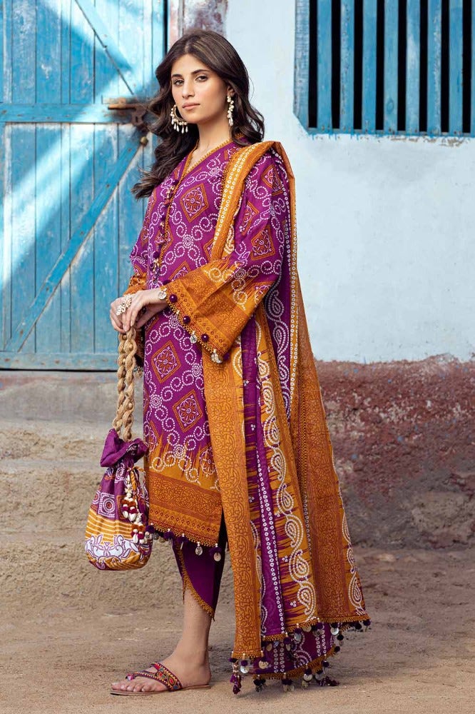 Gul Ahmed | Chunri Collection | CL-42018 - Official Gul Ahmed stockist in UK - Sakeena London