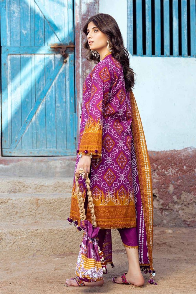 Gul Ahmed | Chunri Collection | CL-42018 - Official Gul Ahmed stockist in UK - Sakeena London