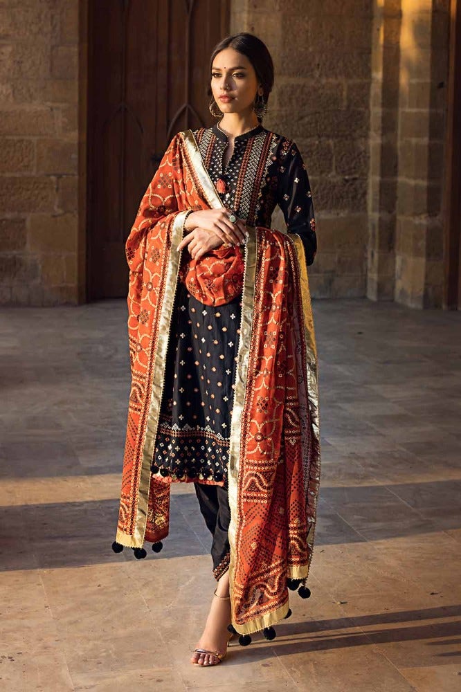Gul Ahmed | Chunri Collection | BM-42011 - Official Gul Ahmed stockist in UK - Sakeena London