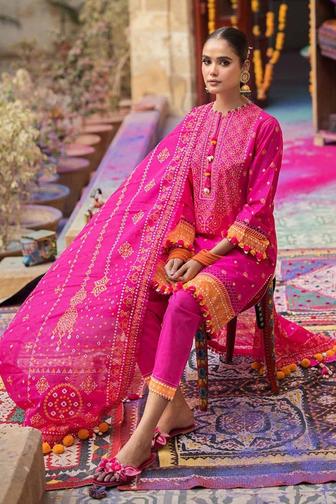 Gul Ahmed | Chunri Collection | CL-42037 - Official Gul Ahmed stockist in UK - Sakeena London