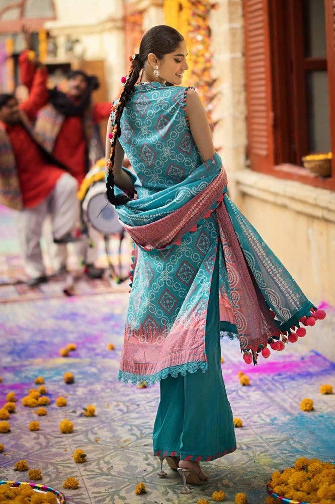 Gul Ahmed | Chunri Collection | CL-42018 - Official Gul Ahmed stockist in UK - Sakeena London
