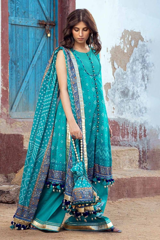 Gul Ahmed | Chunri Collection | CL-42013 A - Official Gul Ahmed stockist in UK - Sakeena London