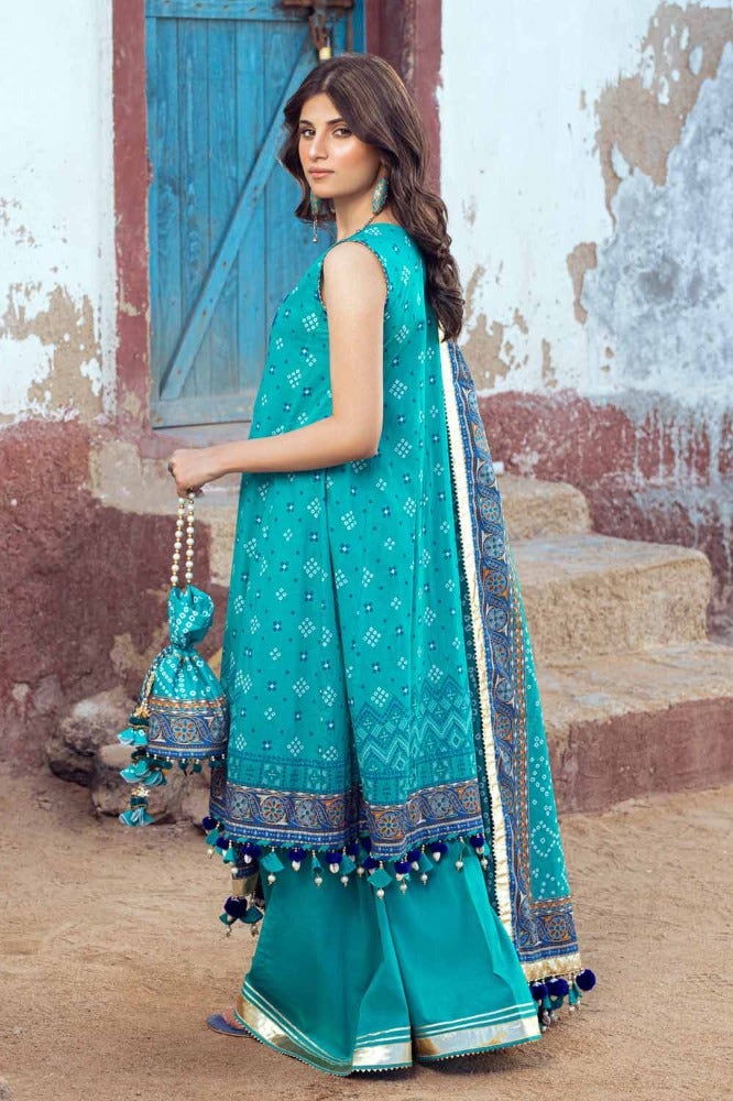 Gul Ahmed | Chunri Collection | CL-42013 A - Official Gul Ahmed stockist in UK - Sakeena London