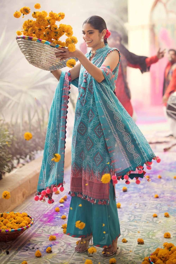 Gul Ahmed | Chunri Collection | CL-42018 - Official Gul Ahmed stockist in UK - Sakeena London
