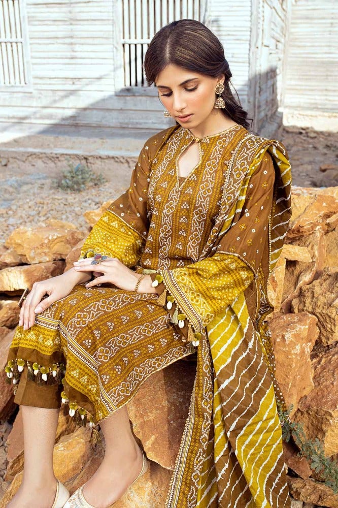 Gul Ahmed | Chunri Collection | CL-42051 - Official Gul Ahmed stockist in UK - Sakeena London