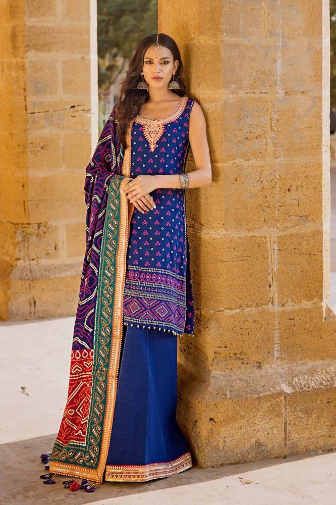 Gul Ahmed | Chunri Collection | LE-42034 - Official Gul Ahmed stockist in UK - Sakeena London