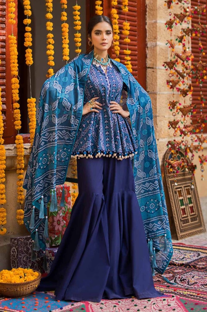 Gul Ahmed | Chunri Collection | CL-42051 - Official Gul Ahmed stockist in UK - Sakeena London