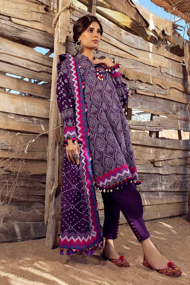 Gul Ahmed | Chunri Collection | CL-42033 - Official Gul Ahmed stockist in UK - Sakeena London