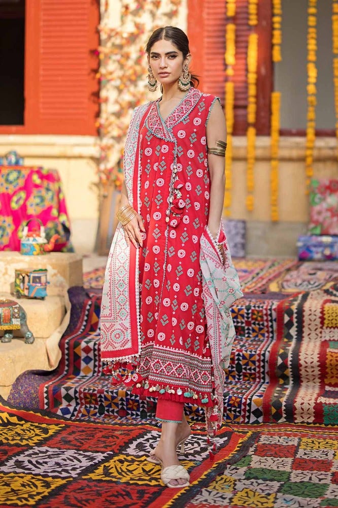 Gul Ahmed | Chunri Collection | CL-42062 B - Official Gul Ahmed stockist in UK - Sakeena London