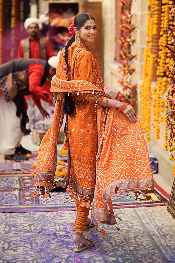 Gul Ahmed | Chunri Collection | CL-42013 B - Official Gul Ahmed stockist in UK - Sakeena London