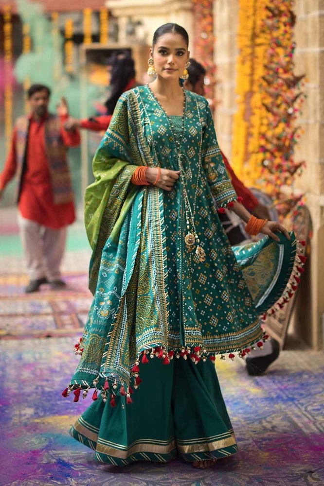 Gul Ahmed | Chunri Collection | CL-42004 B - Official Gul Ahmed stockist in UK - Sakeena London