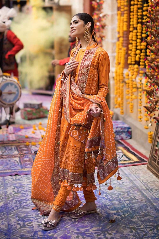Gul Ahmed | Chunri Collection | CL-42013 B - Official Gul Ahmed stockist in UK - Sakeena London