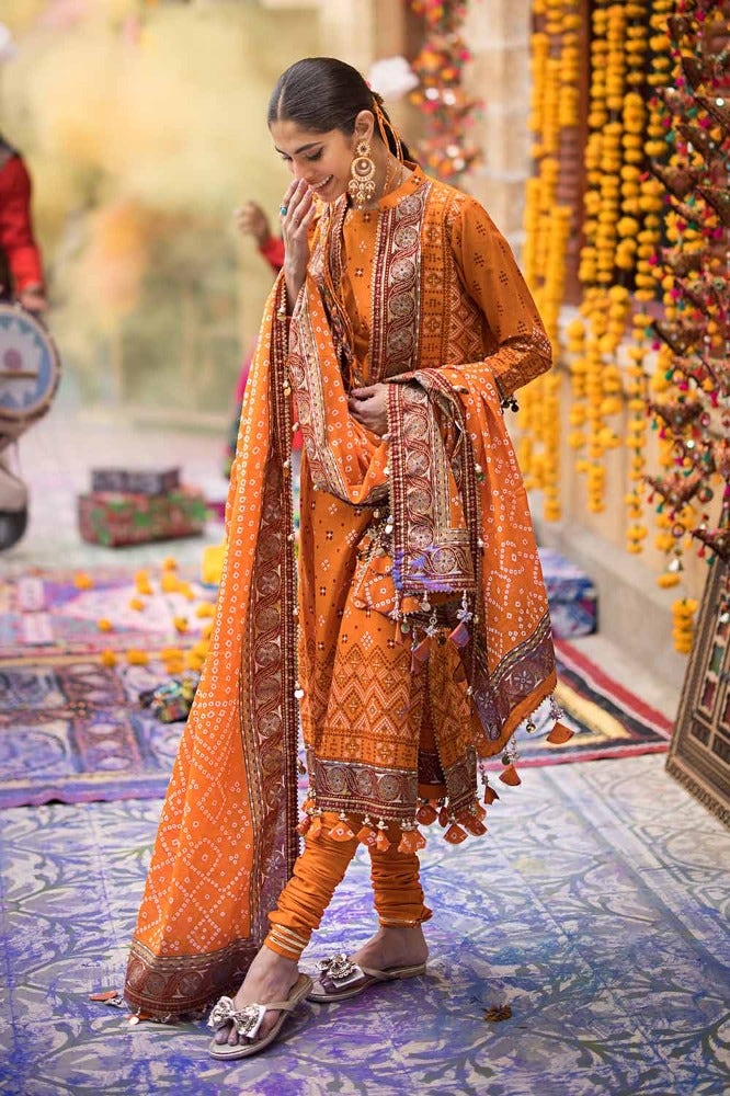 Gul Ahmed | Chunri Collection | CL-42013 B - Official Gul Ahmed stockist in UK - Sakeena London