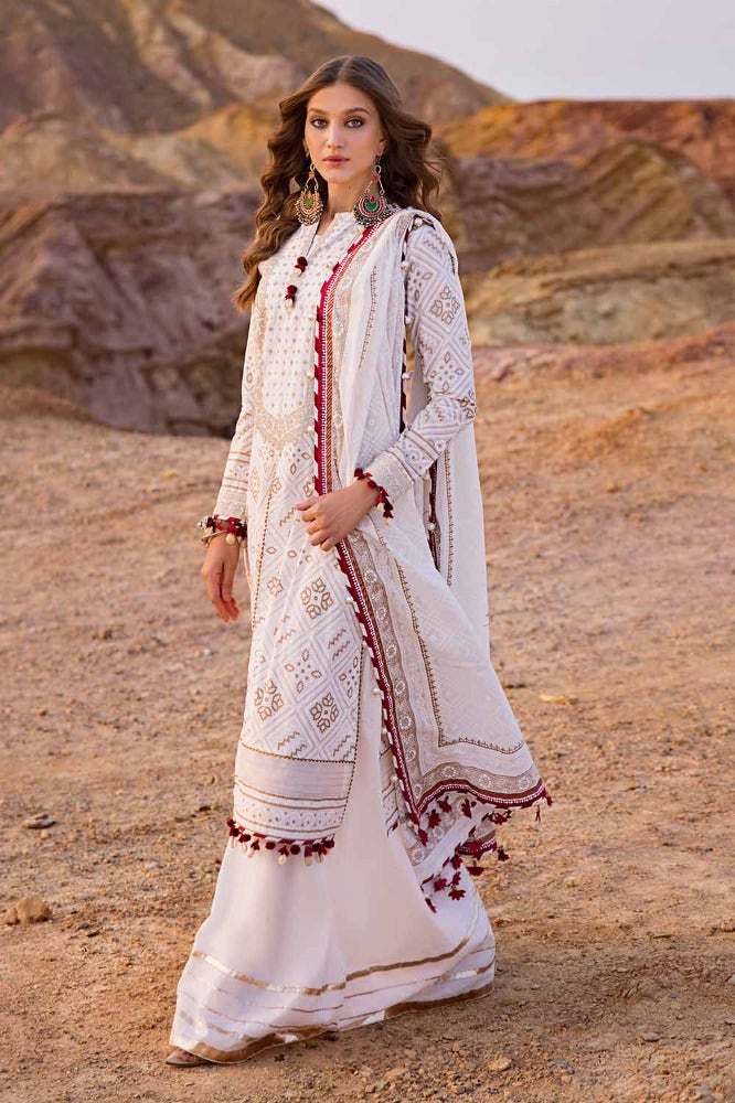 Gul Ahmed | Chunri Collection | CL-42074 - Official Gul Ahmed stockist in UK - Sakeena London