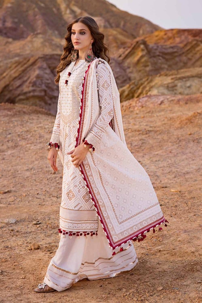 Gul Ahmed | Chunri Collection | CL-42074 - Official Gul Ahmed stockist in UK - Sakeena London