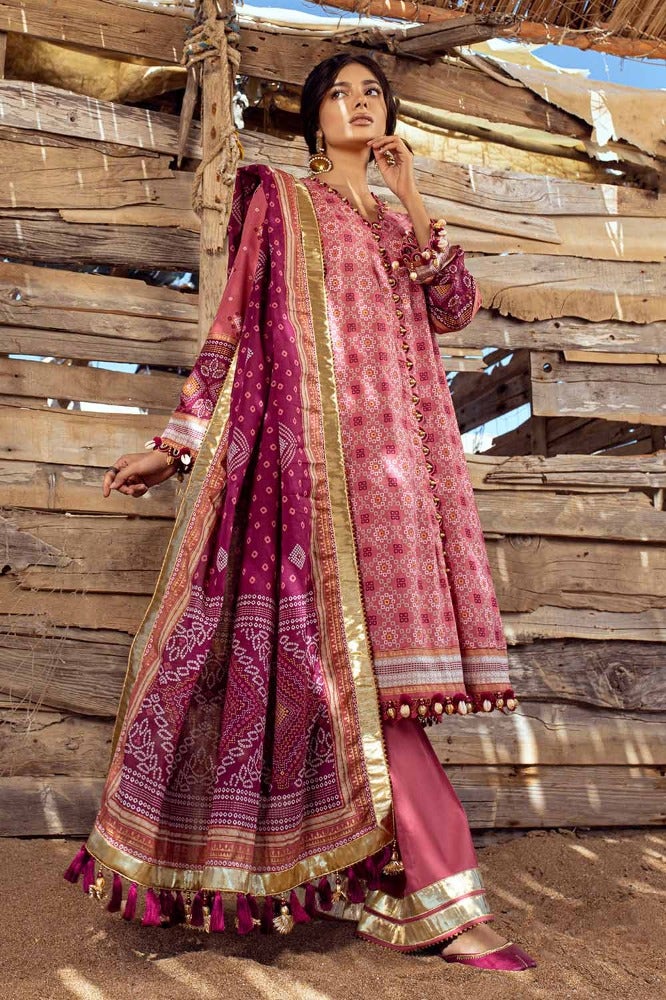 Gul Ahmed | Chunri Collection | CL-42032 A - Official Gul Ahmed stockist in UK - Sakeena London