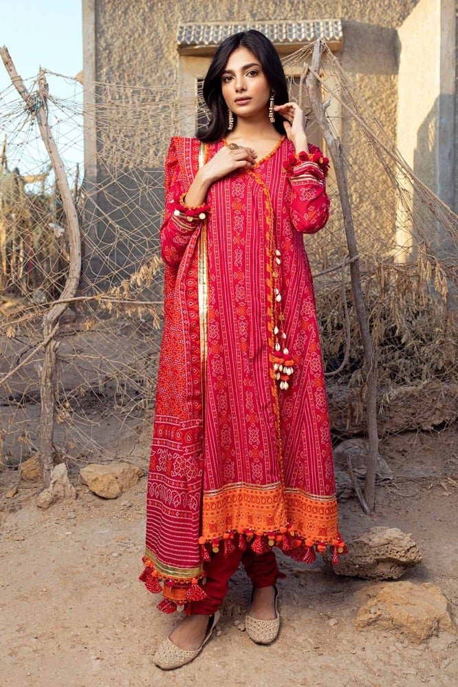 Gul Ahmed | Chunri Collection | CL-42009 - Official Gul Ahmed stockist in UK - Sakeena London