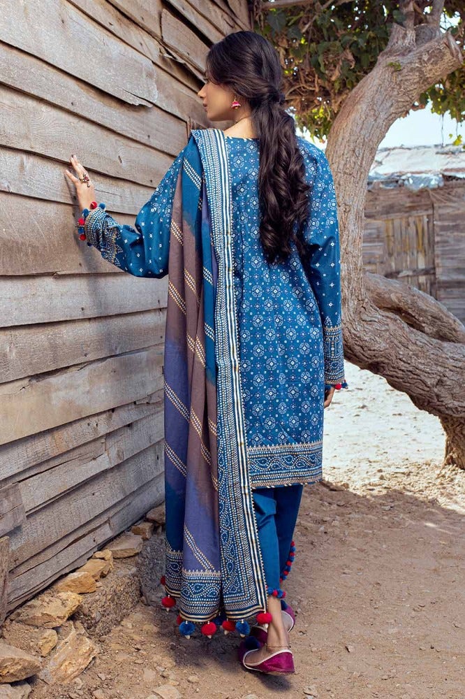 Gul Ahmed | Chunri Collection | CL-42003 A - Official Gul Ahmed stockist in UK - Sakeena London