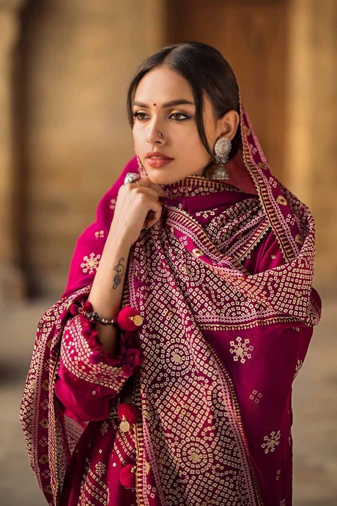 Gul Ahmed | Chunri Collection | BM-42005 - Official Gul Ahmed stockist in UK - Sakeena London