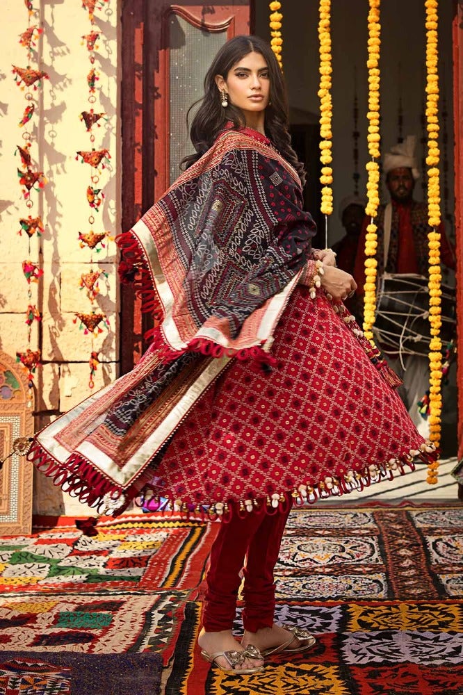 Gul Ahmed | Chunri Collection | CL-42032 B - Official Gul Ahmed stockist in UK - Sakeena London