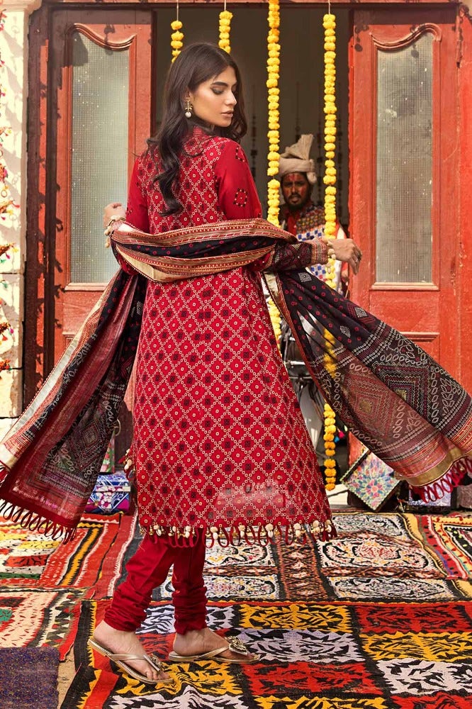 Gul Ahmed | Chunri Collection | CL-42032 B - Official Gul Ahmed stockist in UK - Sakeena London