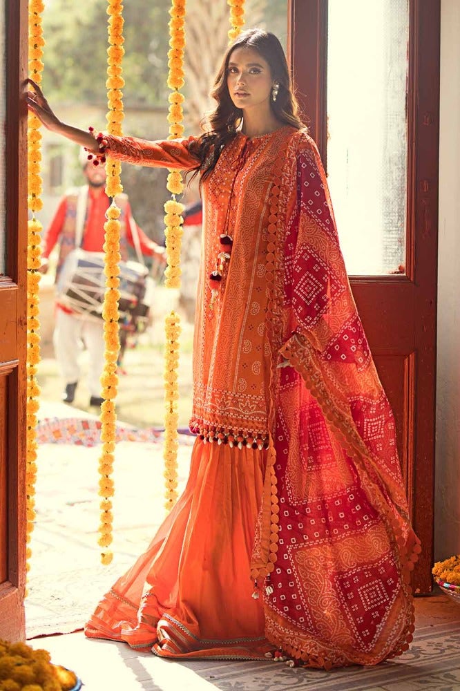 Gul Ahmed | Chunri Collection | CL-42036 - Official Gul Ahmed stockist in UK - Sakeena London