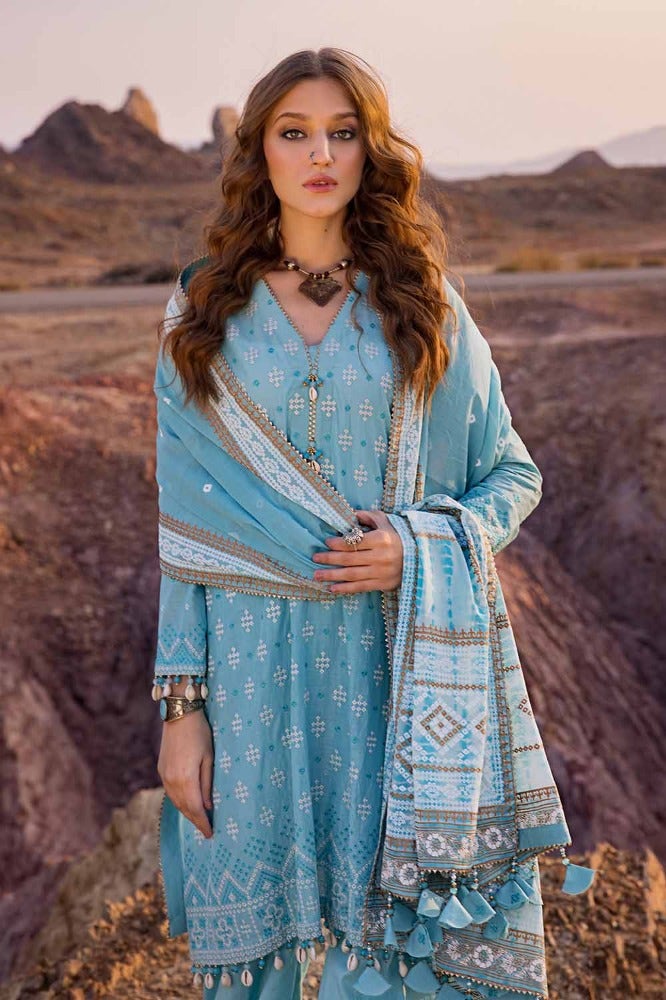 Gul Ahmed | Chunri Collection | CL-42215 - Official Gul Ahmed stockist in UK - Sakeena London