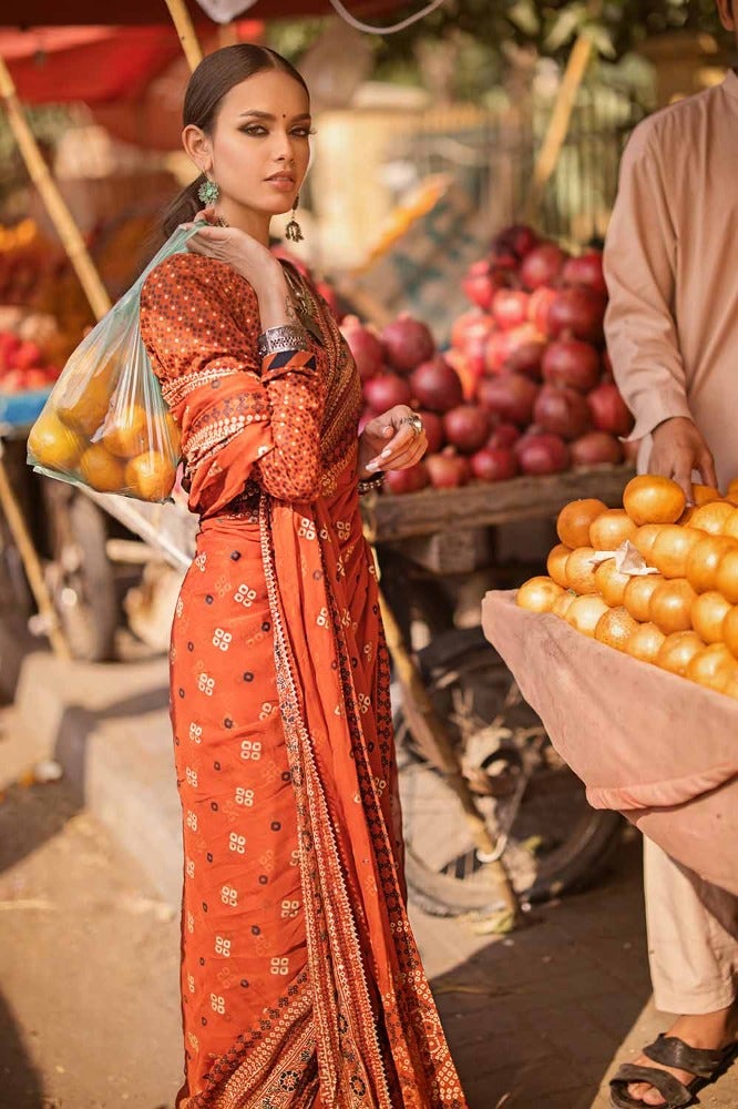 Gul Ahmed | Chunri Collection | PRS-42003 - Official Gul Ahmed stockist in UK - Sakeena London