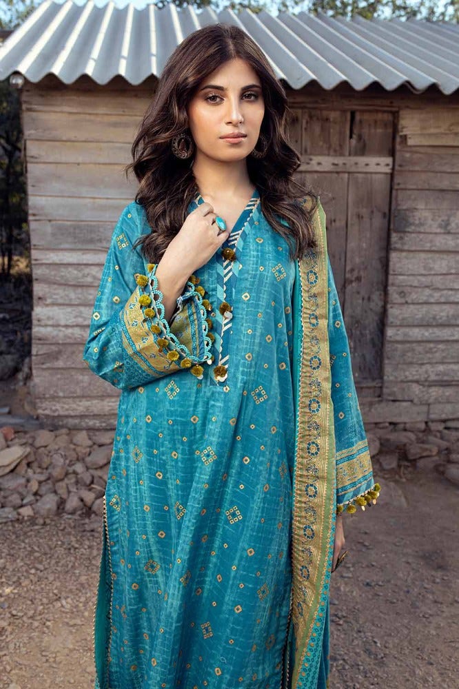 Gul Ahmed | Chunri Collection | CL-42042 A - Official Gul Ahmed stockist in UK - Sakeena London