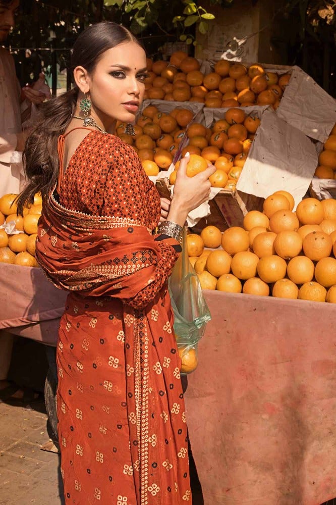 Gul Ahmed | Chunri Collection | PRS-42003 - Official Gul Ahmed stockist in UK - Sakeena London