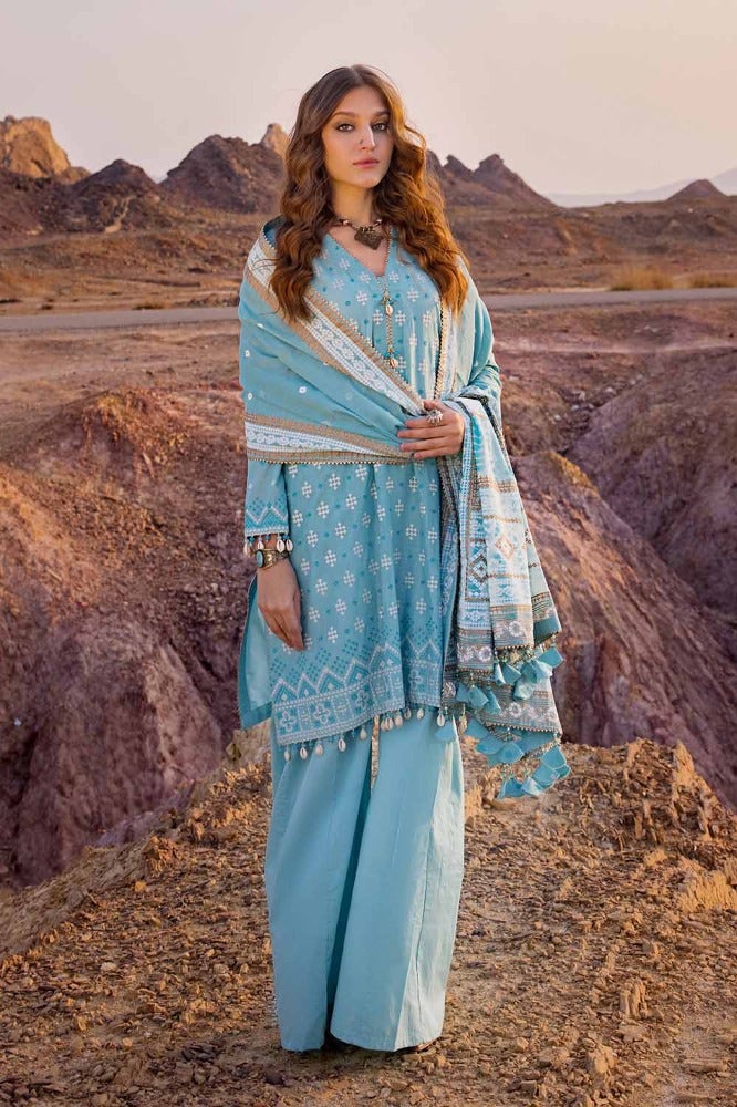 Gul Ahmed | Chunri Collection | CL-42215 - Official Gul Ahmed stockist in UK - Sakeena London