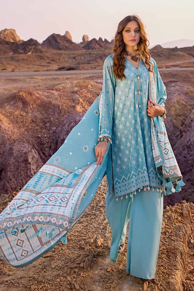Gul Ahmed | Chunri Collection | CL-42215 - Official Gul Ahmed stockist in UK - Sakeena London