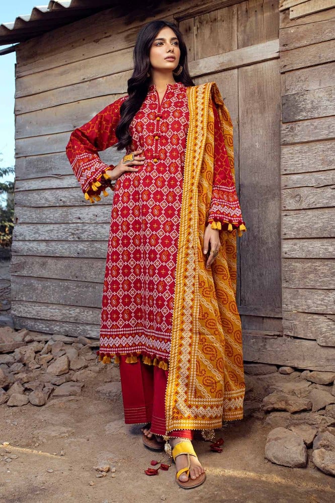 Gul Ahmed | Chunri Collection | CL-42061 - Official Gul Ahmed stockist in UK - Sakeena London