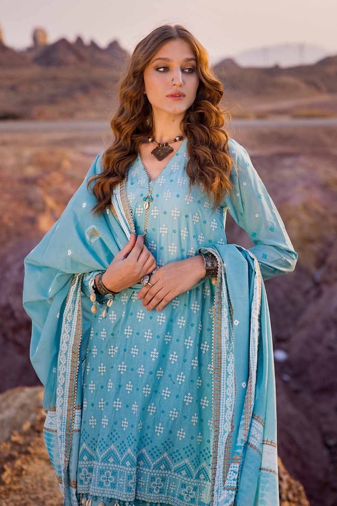 Gul Ahmed | Chunri Collection | CL-42215 - Official Gul Ahmed stockist in UK - Sakeena London
