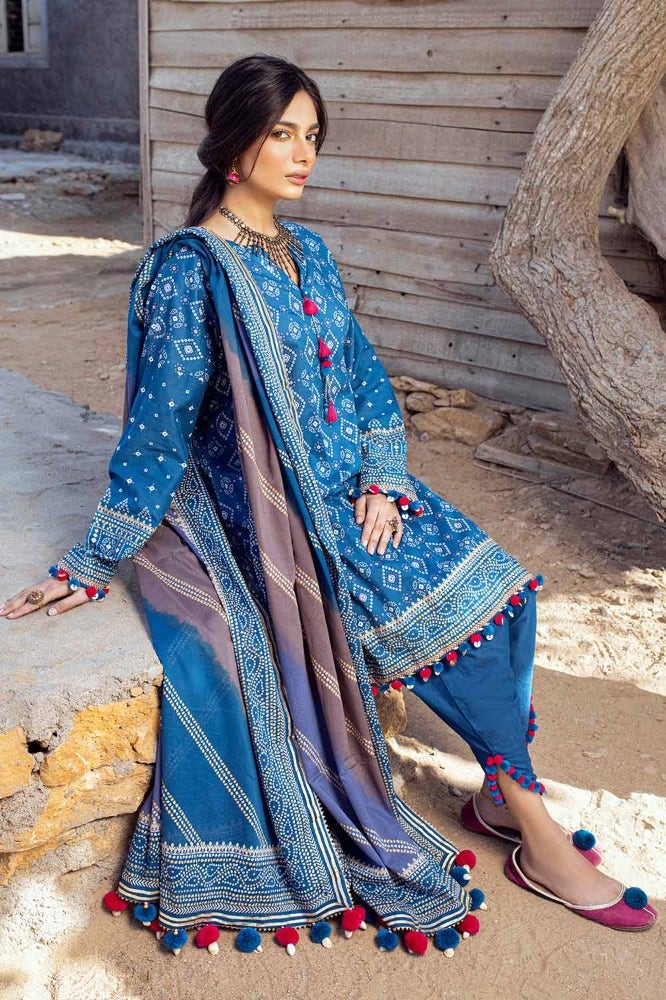 Gul Ahmed | Chunri Collection | CL-42003 A - Official Gul Ahmed stockist in UK - Sakeena London