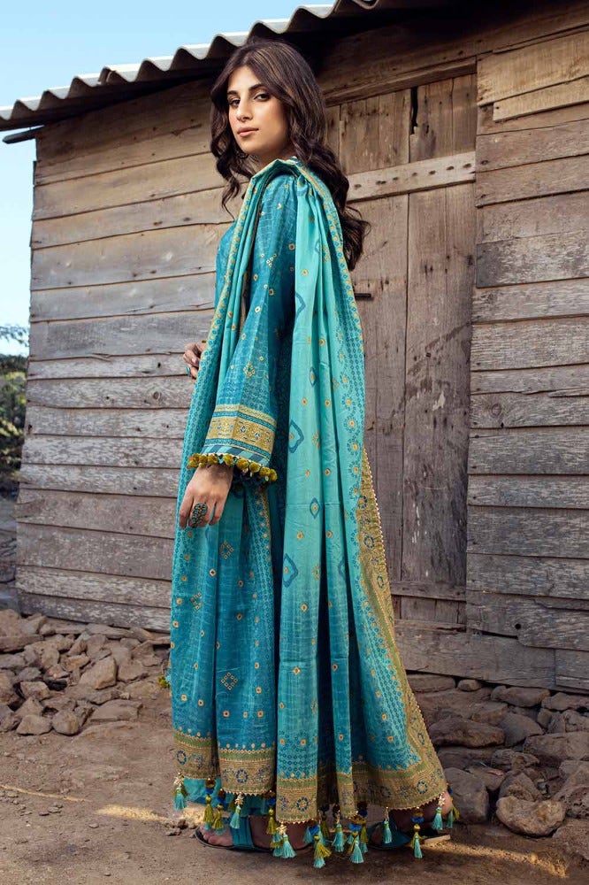 Gul Ahmed | Chunri Collection | CL-42042 A - Official Gul Ahmed stockist in UK - Sakeena London