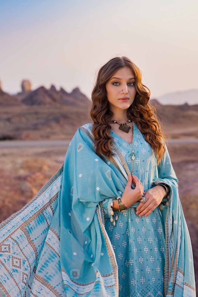 Gul Ahmed | Chunri Collection | CL-42215 - Official Gul Ahmed stockist in UK - Sakeena London