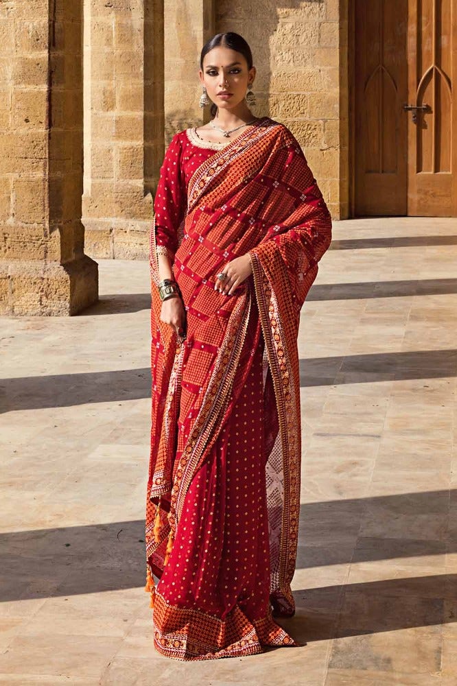 Gul Ahmed | Chunri Collection | PRS-42004 - Official Gul Ahmed stockist in UK - Sakeena London