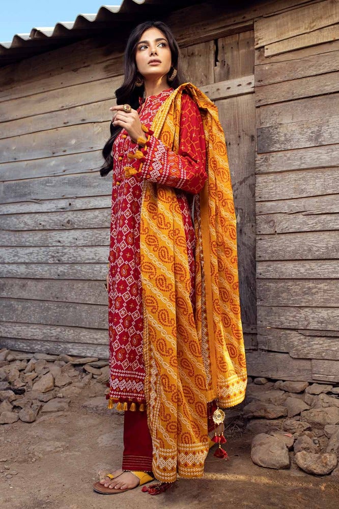 Gul Ahmed | Chunri Collection | CL-42061 - Official Gul Ahmed stockist in UK - Sakeena London