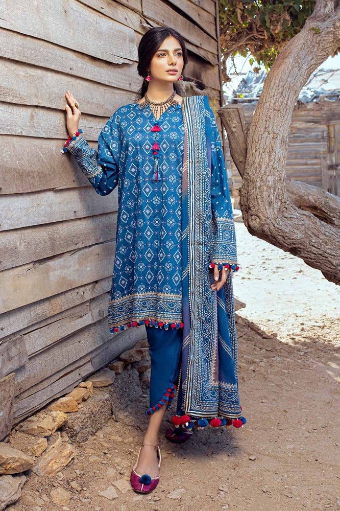 Gul Ahmed | Chunri Collection | CL-42003 A - Official Gul Ahmed stockist in UK - Sakeena London