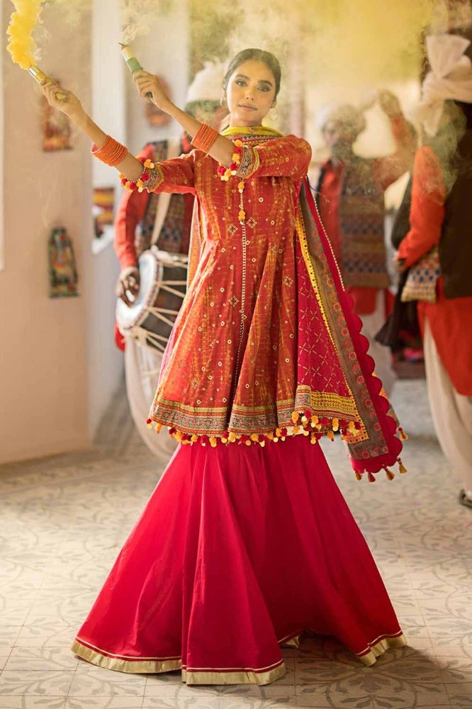 Gul Ahmed | Chunri Collection | CL-42042 B - Official Gul Ahmed stockist in UK - Sakeena London