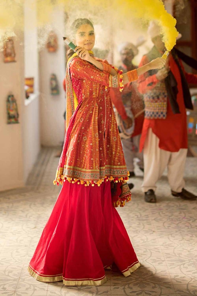 Gul Ahmed | Chunri Collection | CL-42042 B - Official Gul Ahmed stockist in UK - Sakeena London
