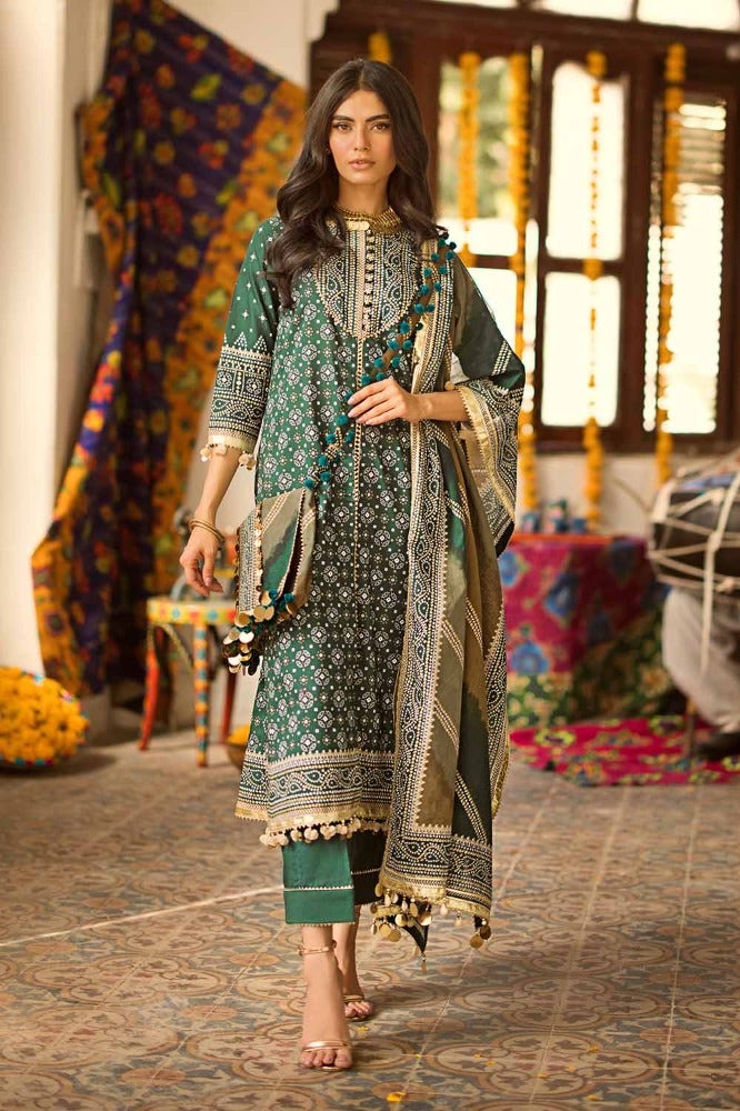 Gul Ahmed | Chunri Collection | CL-42003 B - Official Gul Ahmed stockist in UK - Sakeena London