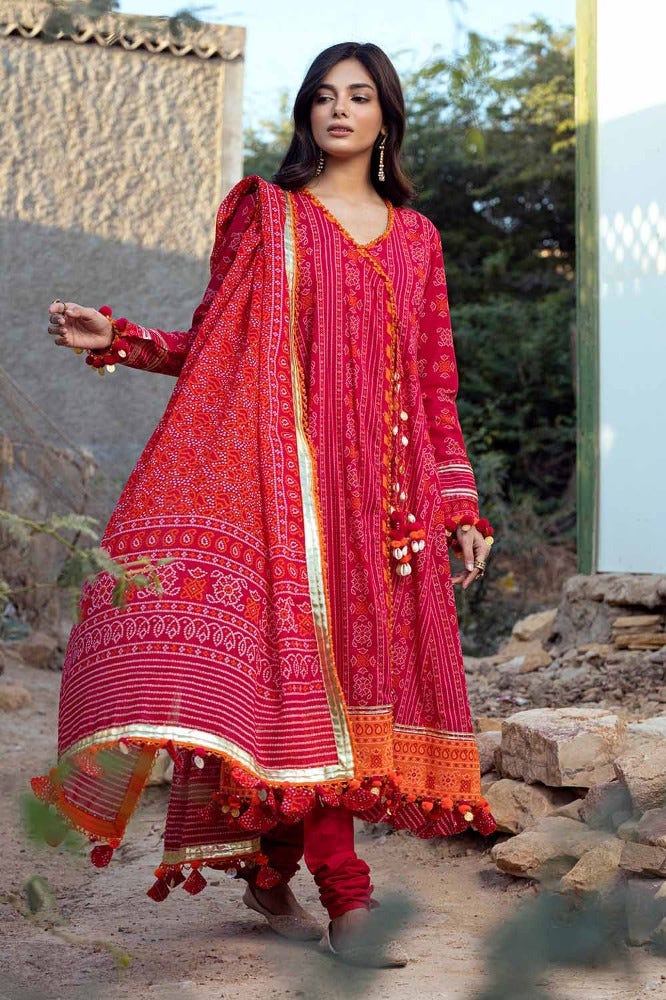 Gul Ahmed | Chunri Collection | CL-42009 - Official Gul Ahmed stockist in UK - Sakeena London