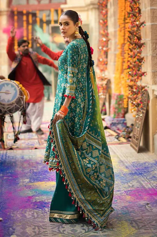 Gul Ahmed | Chunri Collection | CL-42004 B - Official Gul Ahmed stockist in UK - Sakeena London