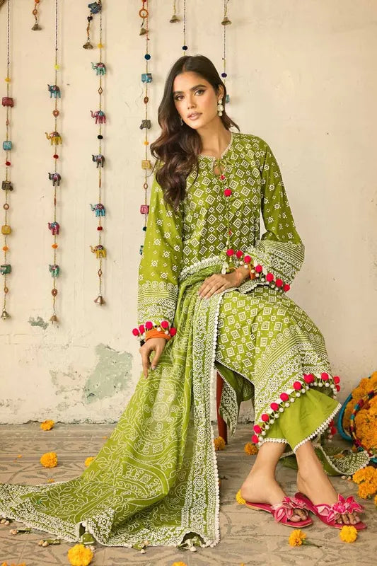 Gul Ahmed | Chunri Collection | CL-42039 B - Official Gul Ahmed stockist in UK - Sakeena London