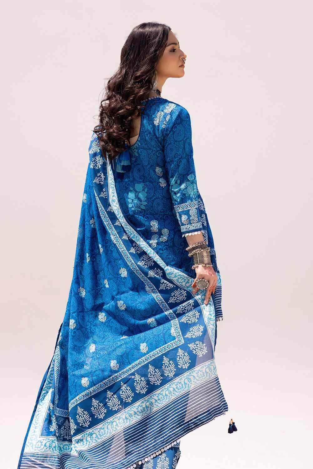 Gul Ahmed | Ajrak Kahani | CL-42247 - Official Gul Ahmed stockist in UK - Sakeena London