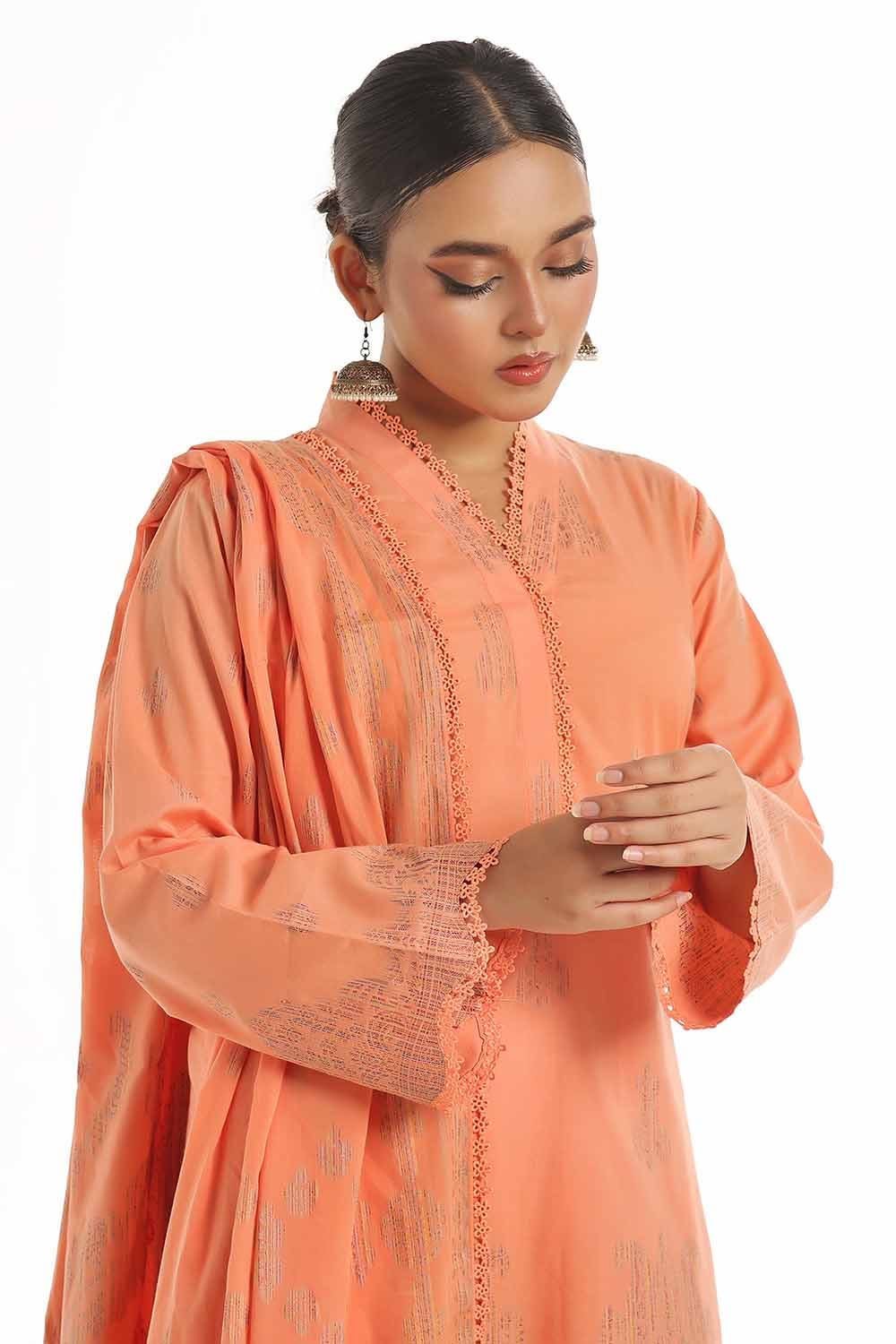 Gul Ahmed | Special Jacquard Collection | CLF-42020 C - Official Gul Ahmed stockist in UK - Sakeena London